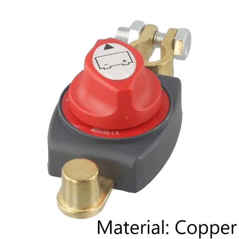 12–48V Battery Disconnect Switch | Master Kill Switch for Cars Battery Disconnect Switch QXL A1