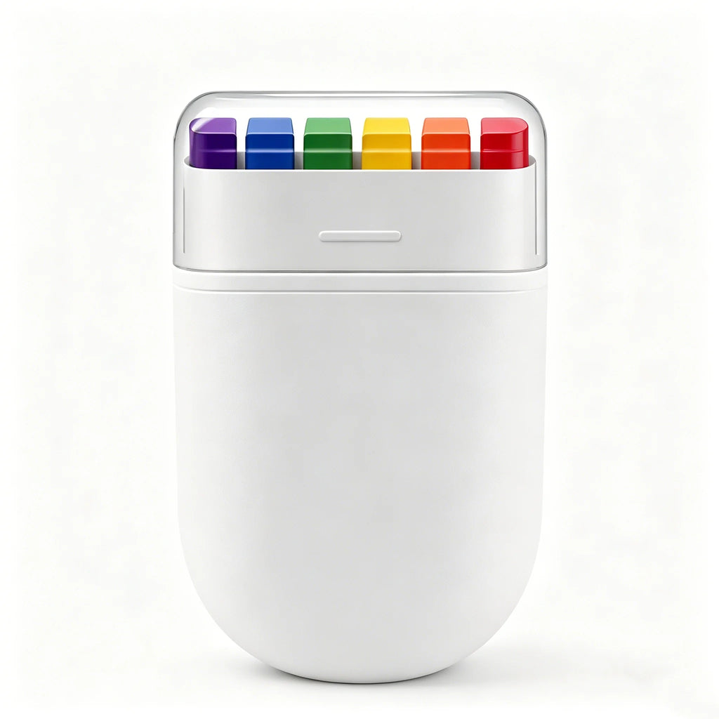 Rainbow Face Paint Crayon Set – 6 Colors for Sports Fans Face Paint Crayons QXL 1pcs