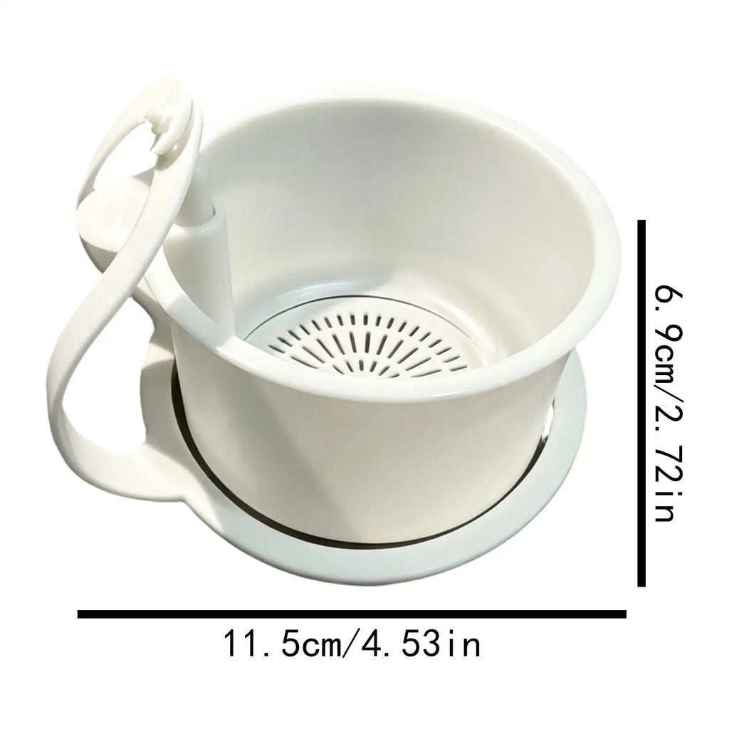 Kitchen Sink Hanging Strainer Basket | Self-Clean Drain Filter Sink Strainer Basket QXL