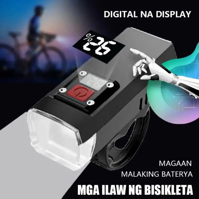 USB Rechargeable Bike Headlight | IPX5 Waterproof 100LM LED Bike Headlight QXL