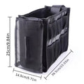 Large Capacity Makeup Artist Bag | Multilayer Mesh Organizer Makeup Artist Bag QXL Black