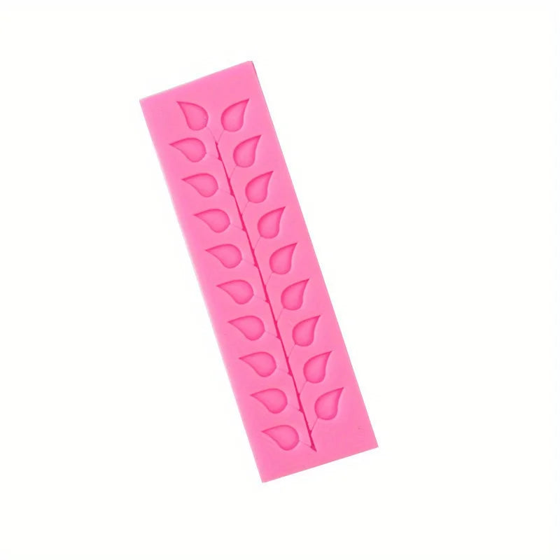 Silicone Lace Leaf Mold for Fondant Chocolate Cake Decorating Cake Decorating Mold QXL