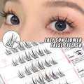 Korean Sunflower Glue-Free Cluster Lashes | Natural & Voluminous False Cluster Lashes QXL sunflower