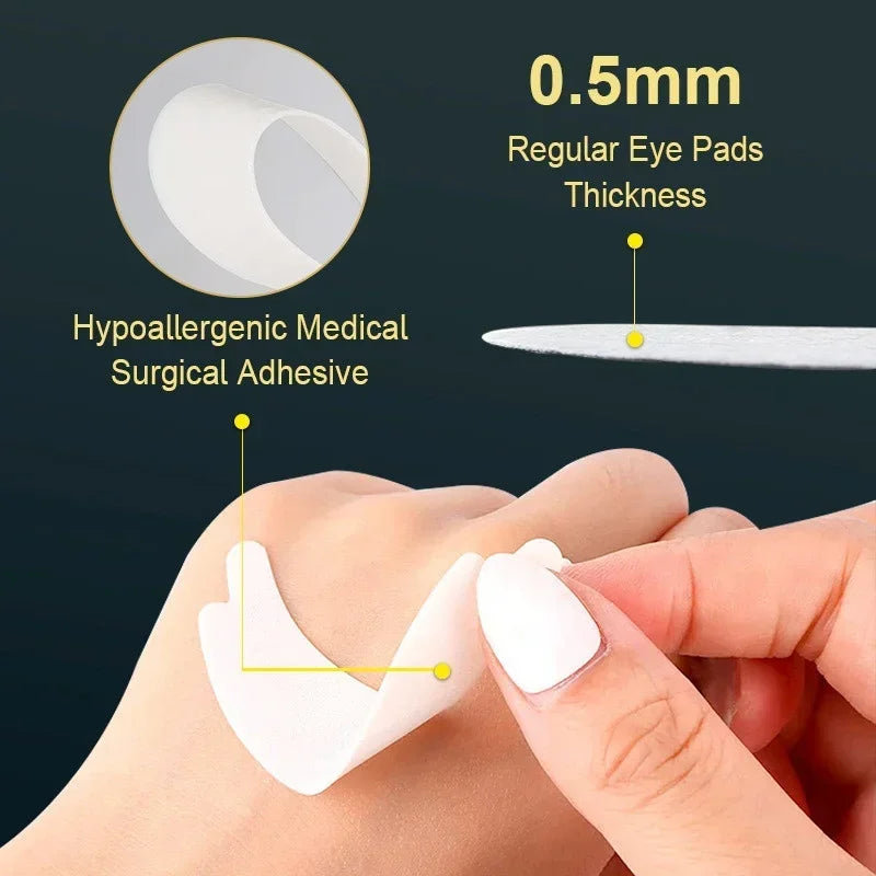 Hydrogel Under Eye Patches for Lash Extensions | 10/20/50 Pairs Lash Extension Pads QXL