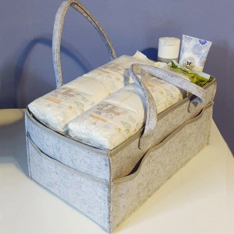 Baby Diaper Caddy Organizer | Portable Nursery Storage Bin Diaper Caddy Organizer QXL