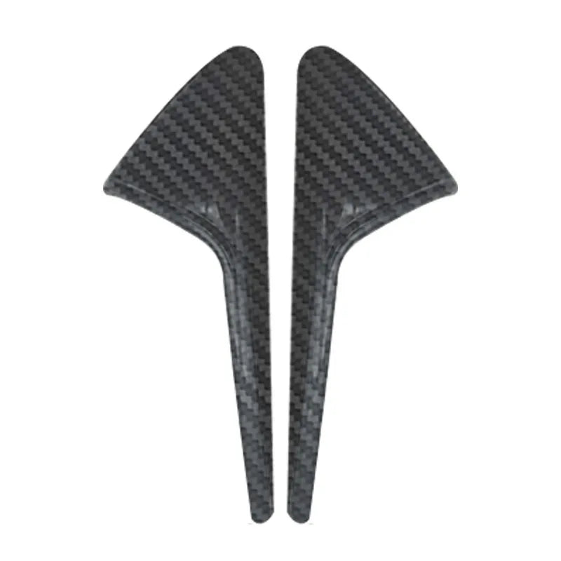 Carbon Fiber Fender Camera Cover for Tesla Model 3 S X Y Car Exterior Trim QXL Bright Carbon Fiber