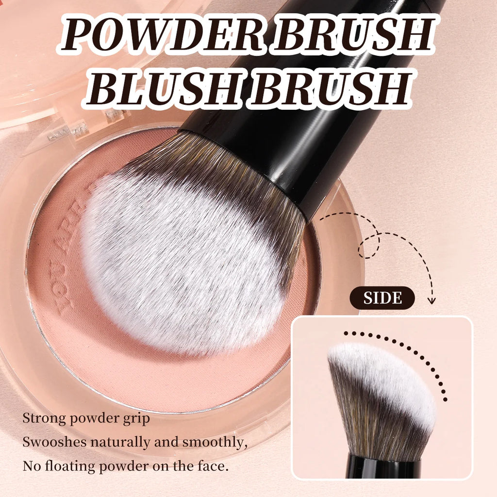 MAANGE 5-Pc Makeup Brush Set | Foundation & Concealer Brushes Makeup Brush Set QXL