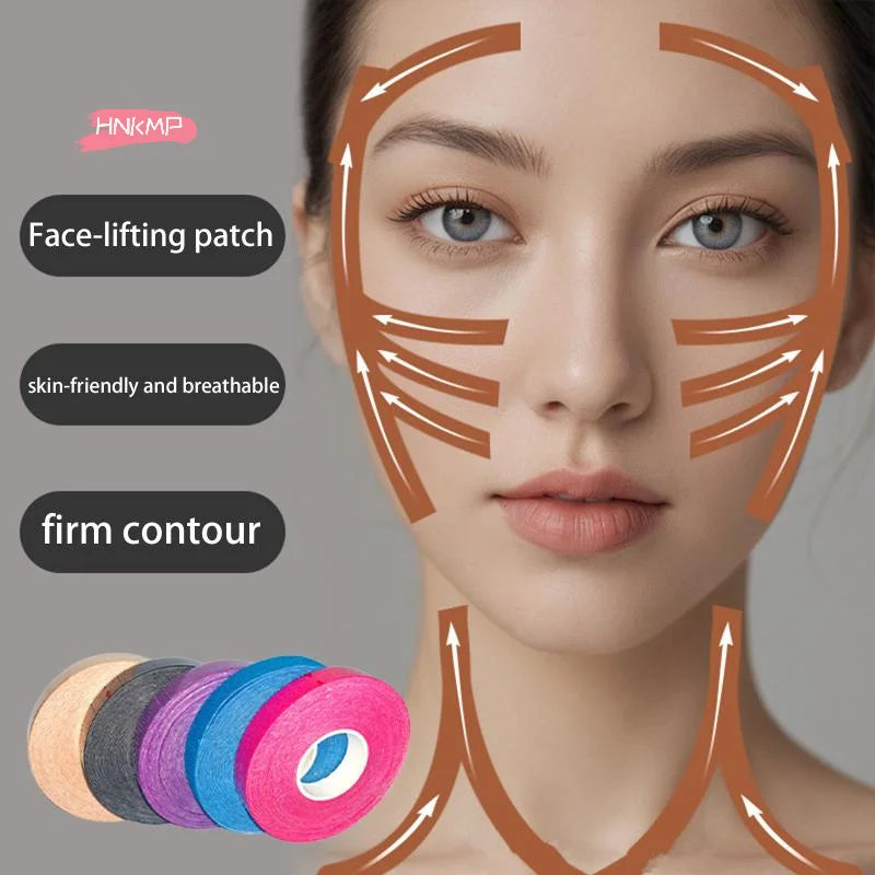 Facial Lifting Tape Roll | Forehead, Chin & Neck Firming Facial Lifting Tape QXL
