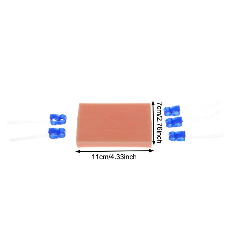 Silicone Venipuncture & Suture Training Pad | Medical Practice Medical Training Model QXL one size