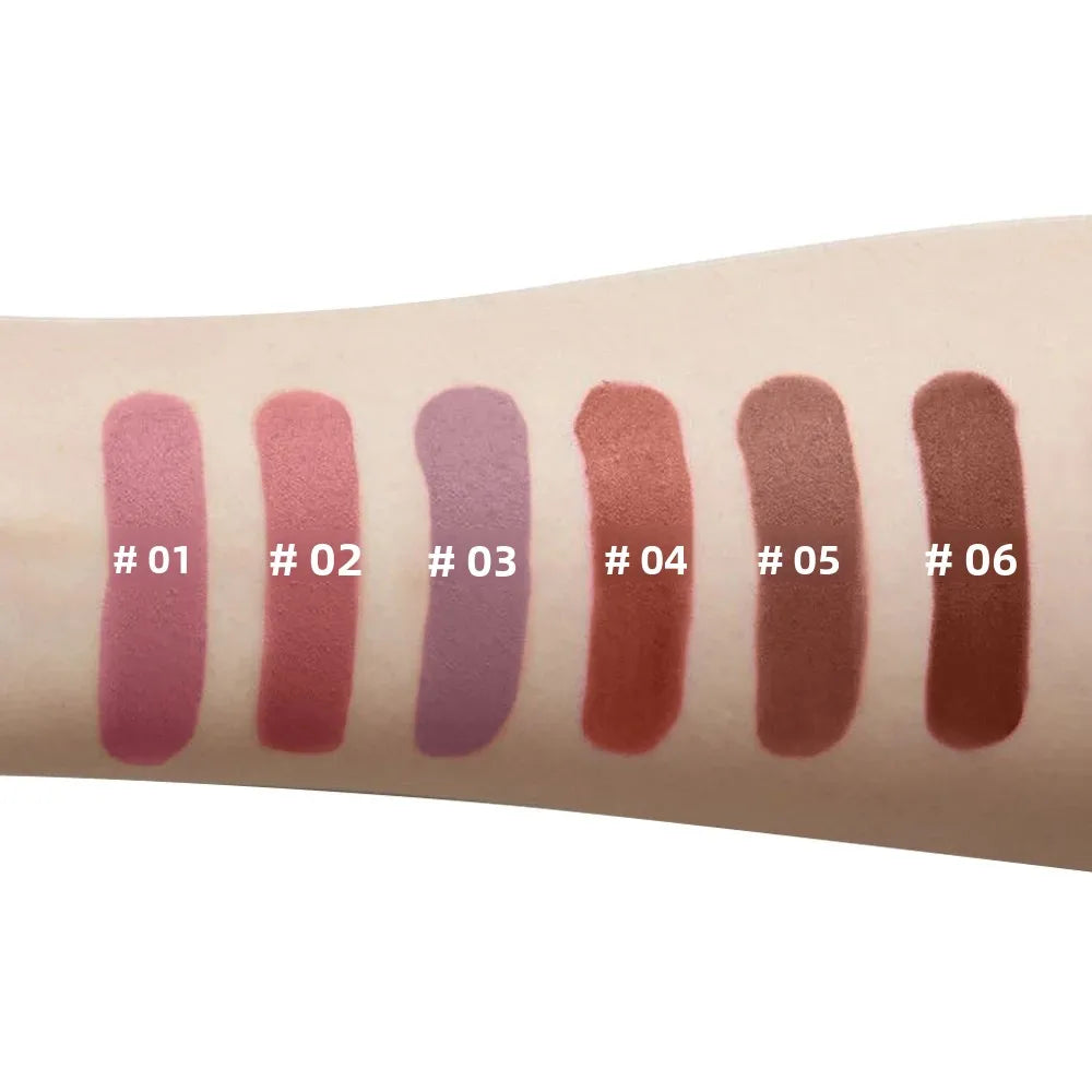 Fit Colors Marbled Chocolate Lip Gloss | Matte Waterproof Matte Lip Gloss QXL