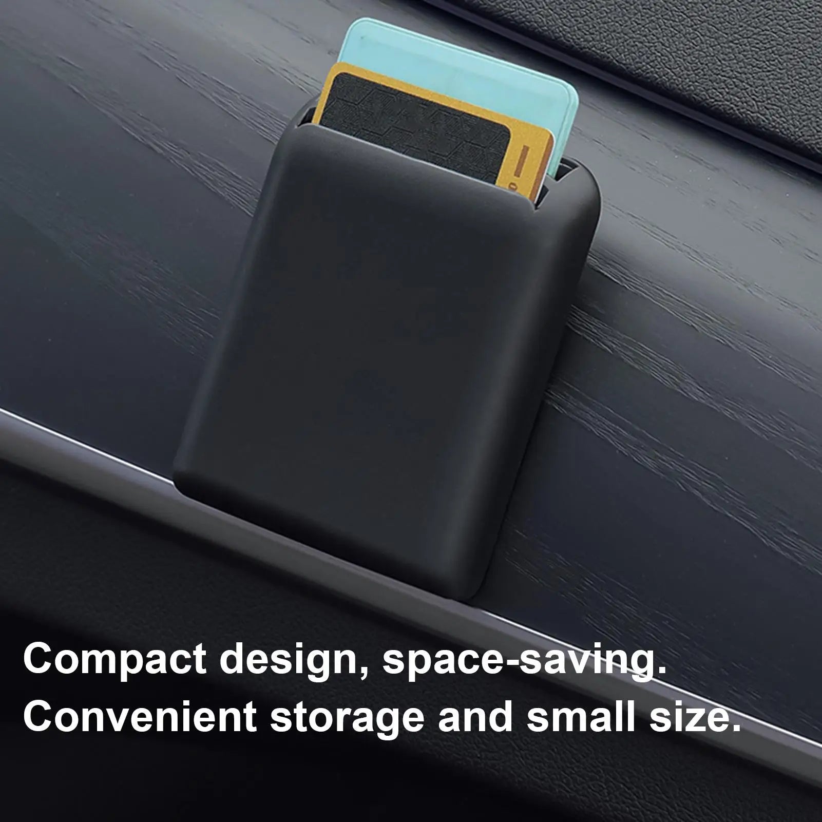 Car Card Holder & Organizer – Adhesive Mount Storage Box Car Card Organizer QXL