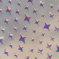 5D Y2K Holographic Star Burst Nail Art Stickers – Self-Adhesive Nail Art Stickers QXL TO4682LSF
