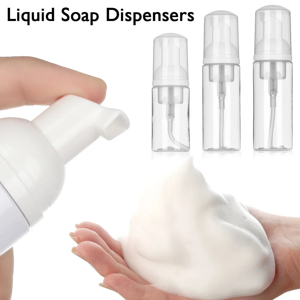 Plastic Foam Pump Bottle | Soap & Shampoo Dispenser 30–100ml Foam Pump Bottle QXL