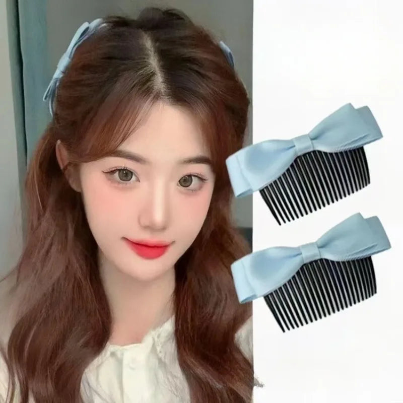 Princess Comb Hair Clips for Girls – Sweet Blue Hairpins Hair Comb Clip QXL