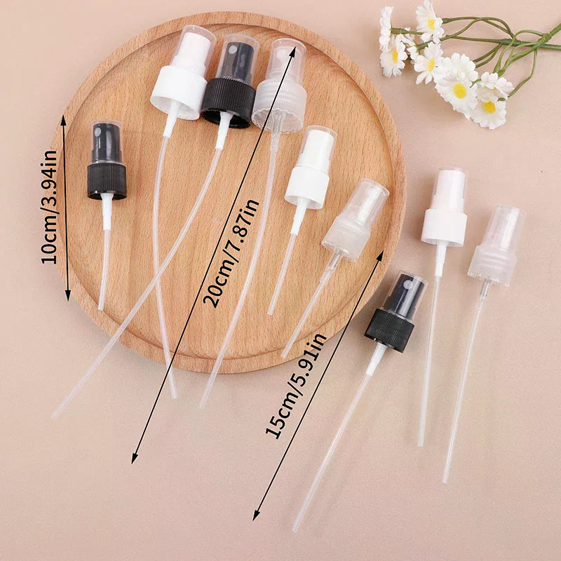 10-Pack Fine Mist Spray Tops | 18/20mm Perfume Nozzle Heads Spray Bottle Nozzle QXL