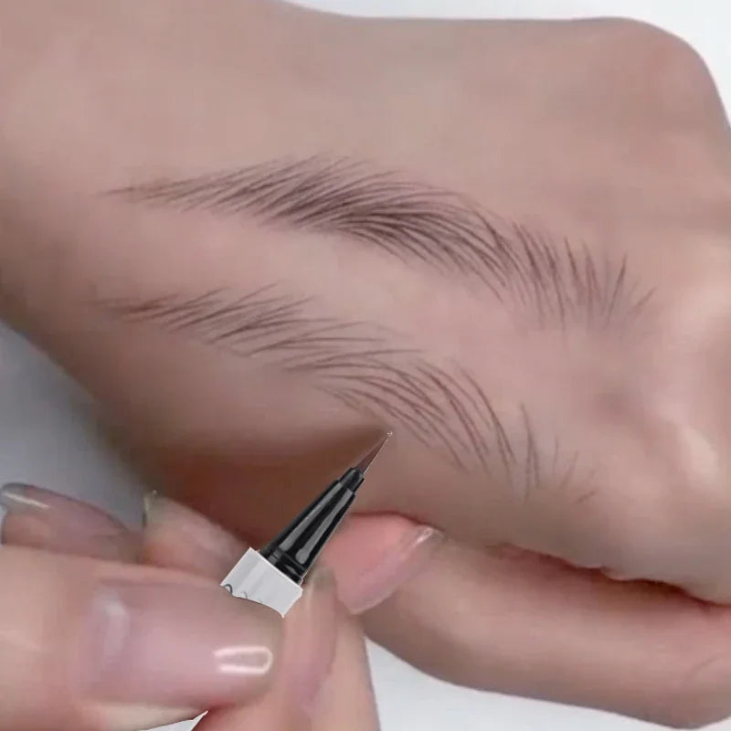 CHIUEAST Liquid Eyebrow Pen | Waterproof Ultra-Fine Brow Pencil Liquid Eyebrow Pen QXL