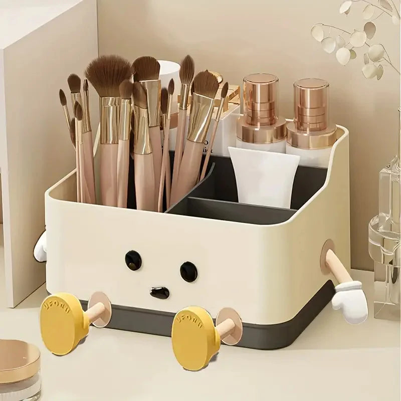Multifunctional Makeup Brush & Cosmetic Organizer Box Cosmetic Organizer Box QXL