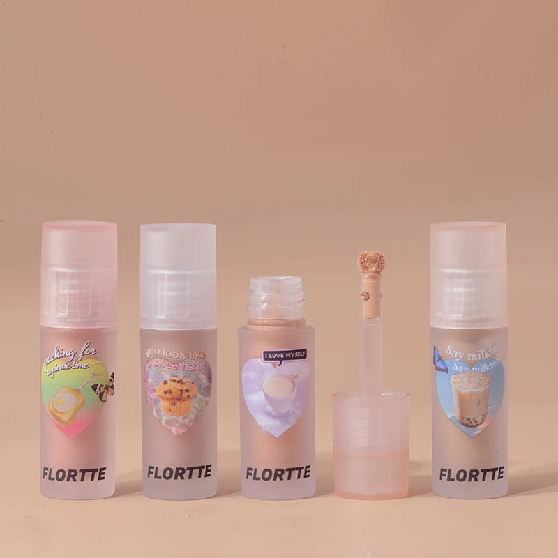 Flortte Liquid Eyeshadow Shimmer Glitter Highlighter Liquid Eyeshadow QXL