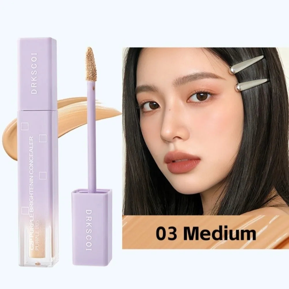 6-Shade Hydrating Under-Eye Concealer | Long-Lasting Cream Under-Eye Concealer QXL