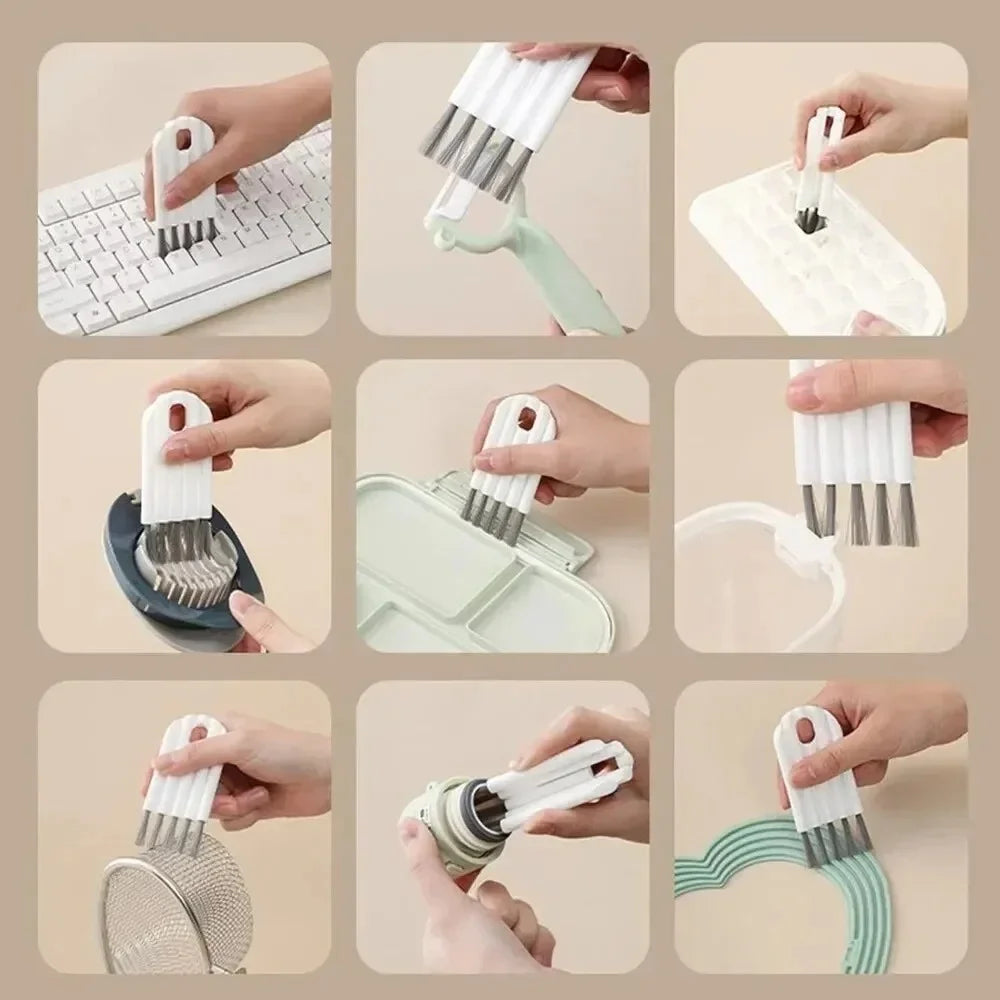 Flexible Multi-Purpose Gap Cleaning Brush | Cup Lid & Port Cleaning Brush QXL