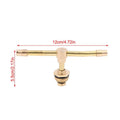 2-Arm 360° Rotating Brass Garden Sprinkler | 7–11m Coverage Garden Sprinkler Nozzle QXL 1