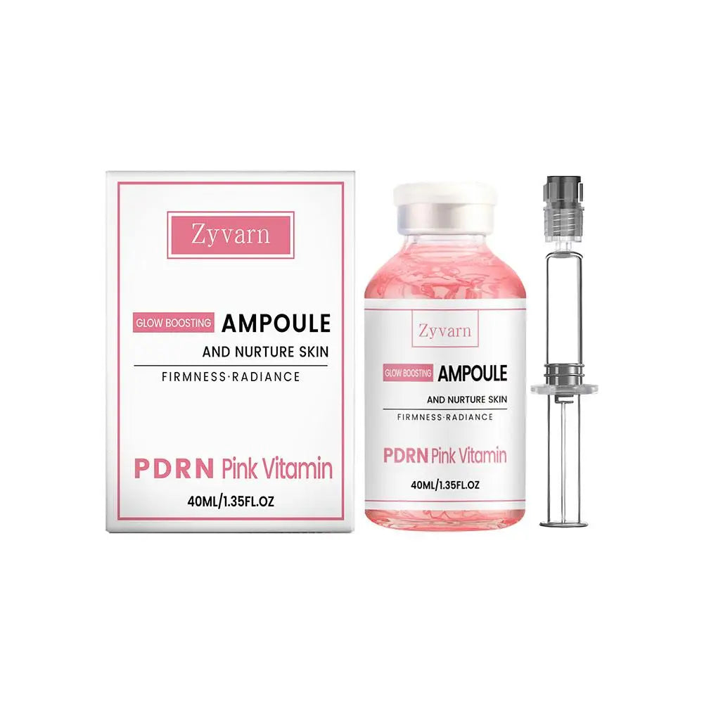 PDRN Collagen Silk Peptide Ampoule Face Serum | Deep Hydration Facial Ampoule Serum QXL 40ml