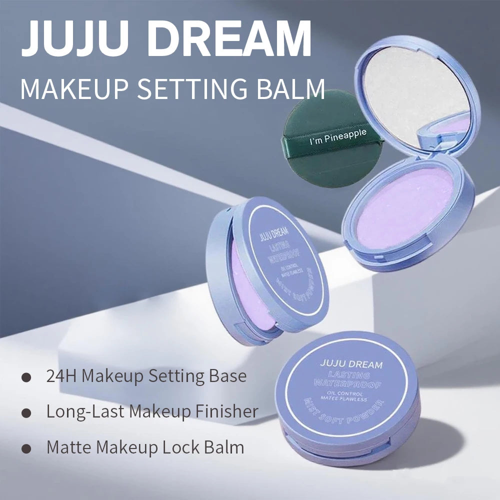 Long-Lasting Face Setting Powder | Oil Control Matte Finish Face Setting Powder QXL