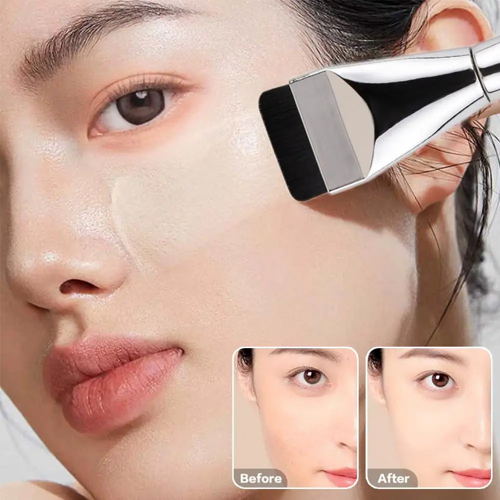 Ultra-Thin Flat Foundation Brush | Contour & Concealer Tool Foundation Makeup Brush QXL