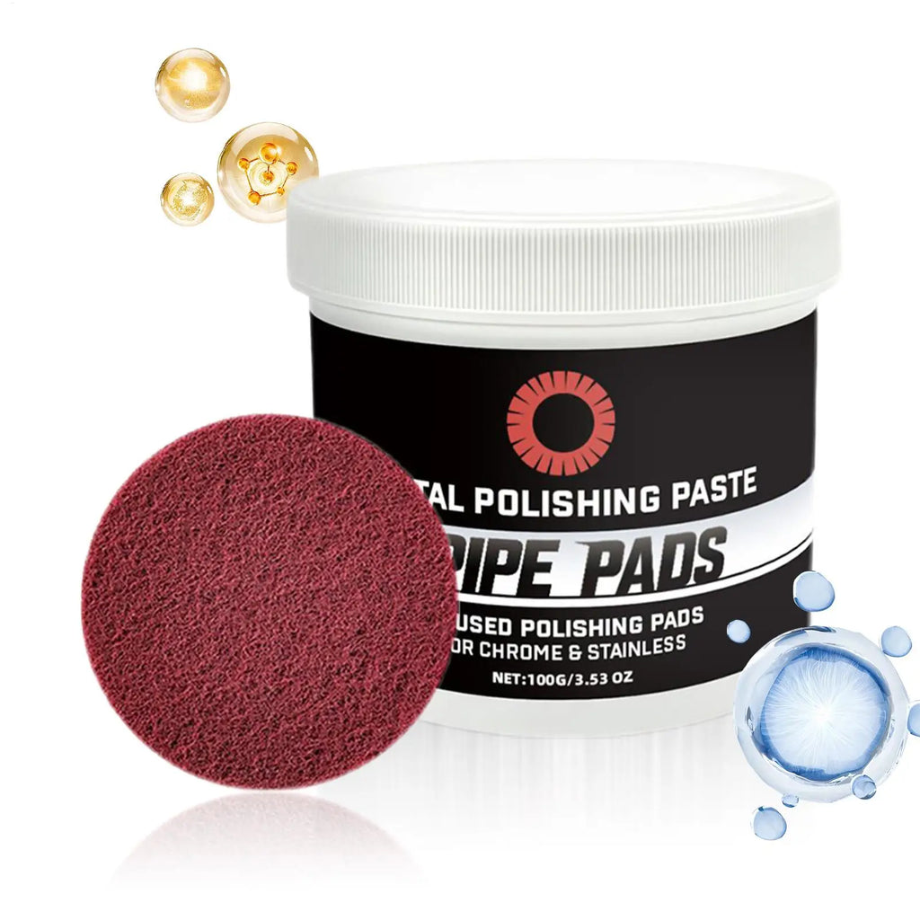 Metal Polishing Paste | Chrome & Multi-Metal Restorer 100g Metal Polishing Paste QXL