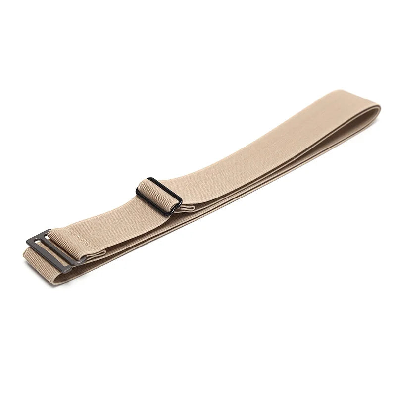 Invisible Elastic Web Belt | Adjustable No-Show Buckle Elastic Web Belt QXL