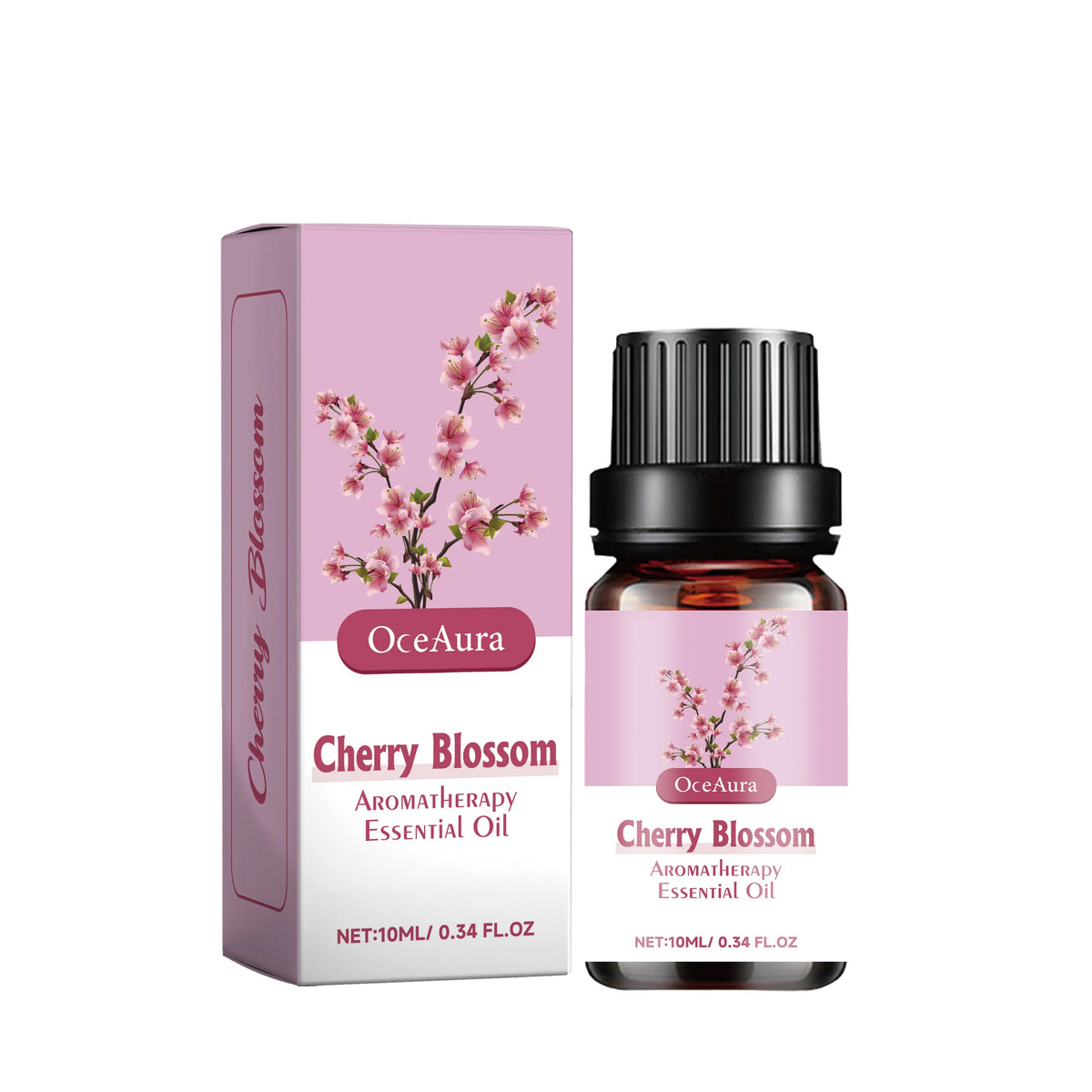 10ml Cherry Blossom Essential Oil | Diffuser & Massage Essential Oil QXL 1pcs
