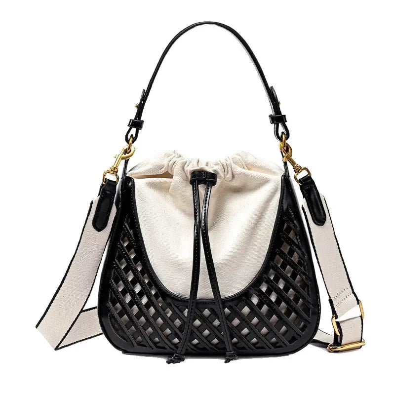Elegant Classic Leather Women's Handbag | Luxury Fashion Tote Women's Handbag QXL