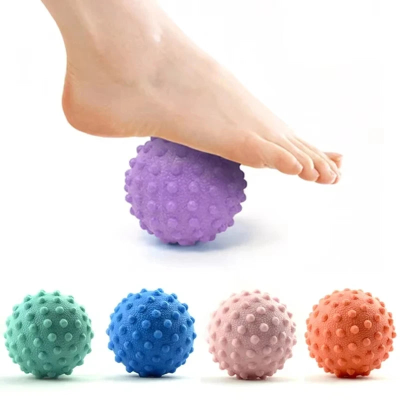 TPR Spiky Fascia Massage Ball | Back, Foot & Yoga Tool Fascia Massage Ball QXL