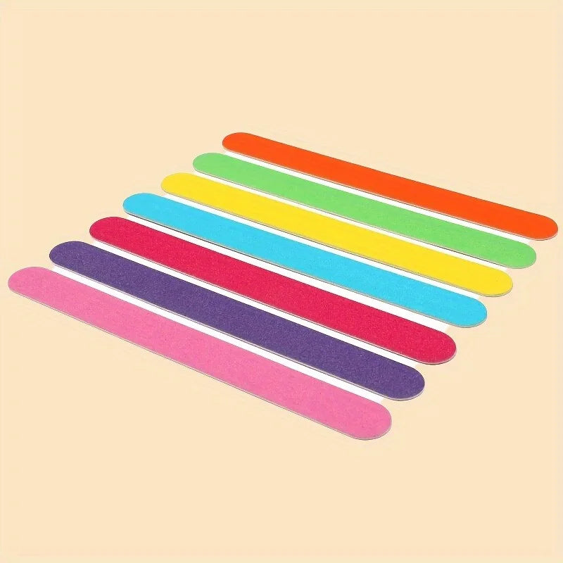 Double-Sided Wooden Nail Files | Hypoallergenic Manicure Set Wooden Nail Files QXL