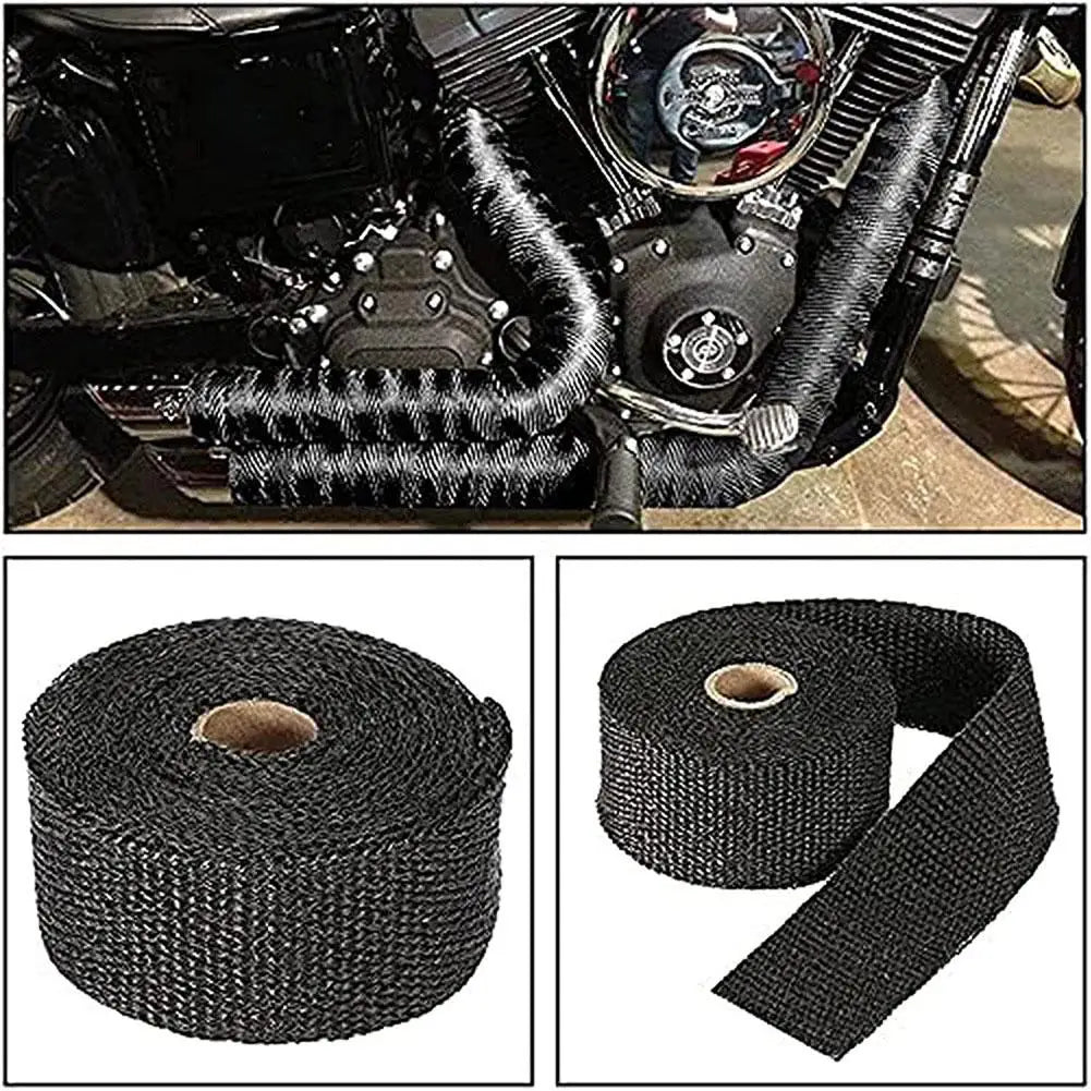 Aluminum Foil Exhaust Heat Wrap Tape | Up to 2000°F Exhaust Heat Wrap Tape QXL
