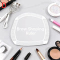 Brow Mapping Ruler – Acrylic Eyebrow Shaping Microblading Tool Eyebrow Mapping Ruler QXL D