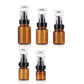 Amber Refillable Spray Bottles 40ml–120ml | Cosmetic Travel Refillable Spray Bottle QXL 1pcs 120ml