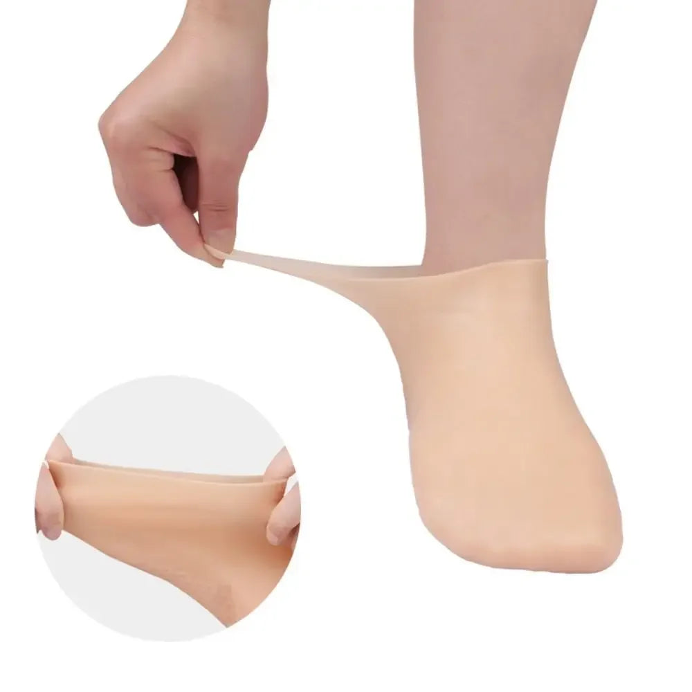 Silicone Moisturizing Socks – Anti-Crack Dry Heel Foot Care Moisturizing Foot Socks QXL