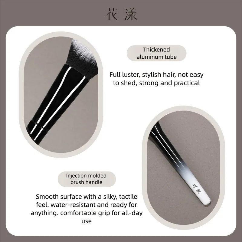 7-Piece Makeup Brush Set | Foundation Blush Eyeshadow Makeup Brush Set QXL