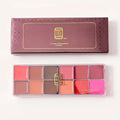 BEYONDBEAUTY 12-Color Moisturizing Lip Gloss Lipstick Palette Lip Color Palette QXL 1 palette