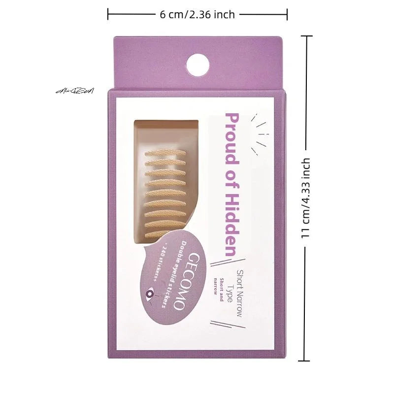 Invisible Double Eyelid Tape Stickers 90/240-Pc Natural Lift Eyelid Tape Stickers QXL