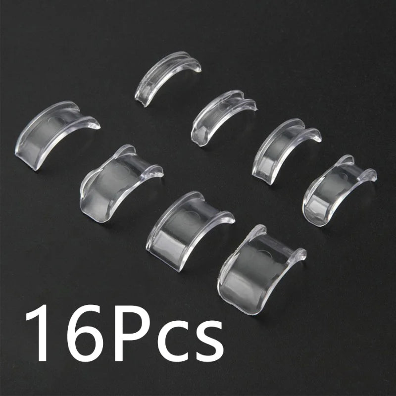 Invisible Ring Size Adjuster Set – 8/16pc Clear Silicone Ring Size Adjuster QXL transparent16Pcs
