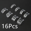Invisible Ring Size Adjuster Set – 8/16pc Clear Silicone Ring Size Adjuster QXL transparent16Pcs