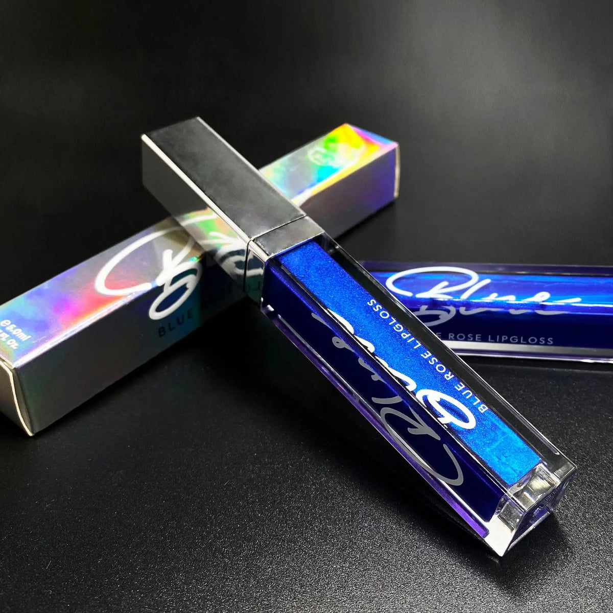 Blue Rose Color-Changing Lip Gloss | Moisturizing & Long-Lasting Color-Changing Lip Gloss QXL dark blue China Mainland