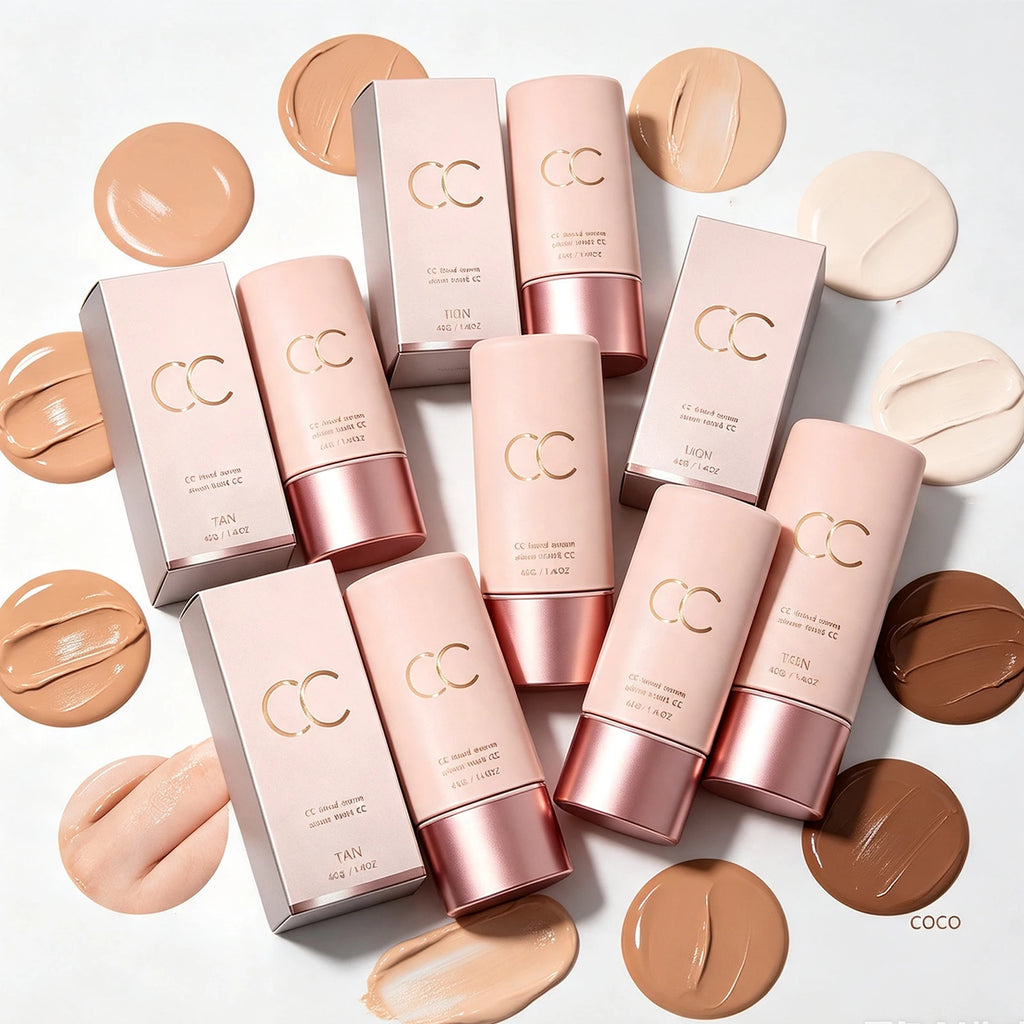CC Tinted Moisturizer Tone-Up Cream | Hydrating Foundation 40g CC Tinted Cream QXL