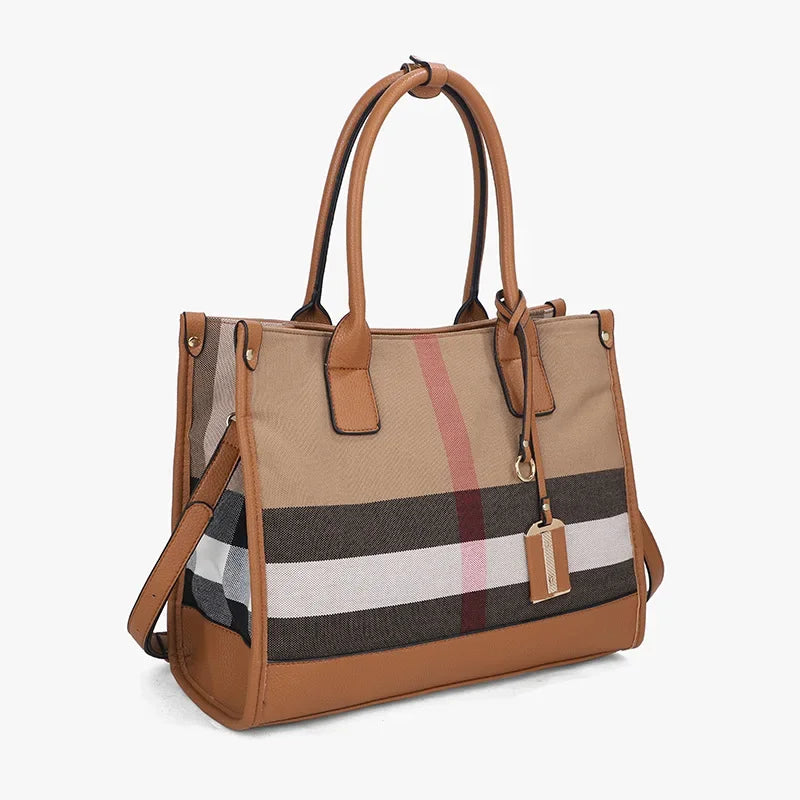 Minimalist Leather Diaper Bag | Large Crossbody Tote for Women Diaper Bag Tote QXL
