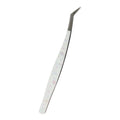 Anti-Static Curved Eyelash Extension Tweezers | Stainless Steel Eyelash Tweezers QXL Style 1