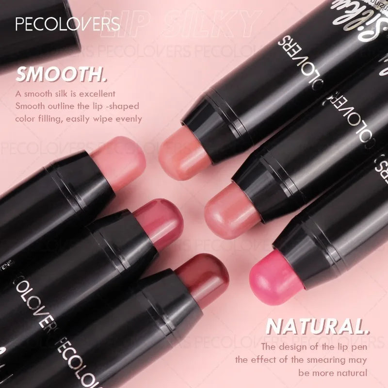 PECOLOVERS Moisturizing Lip Liner Pen | Multi-Color Lip Liner Pen QXL