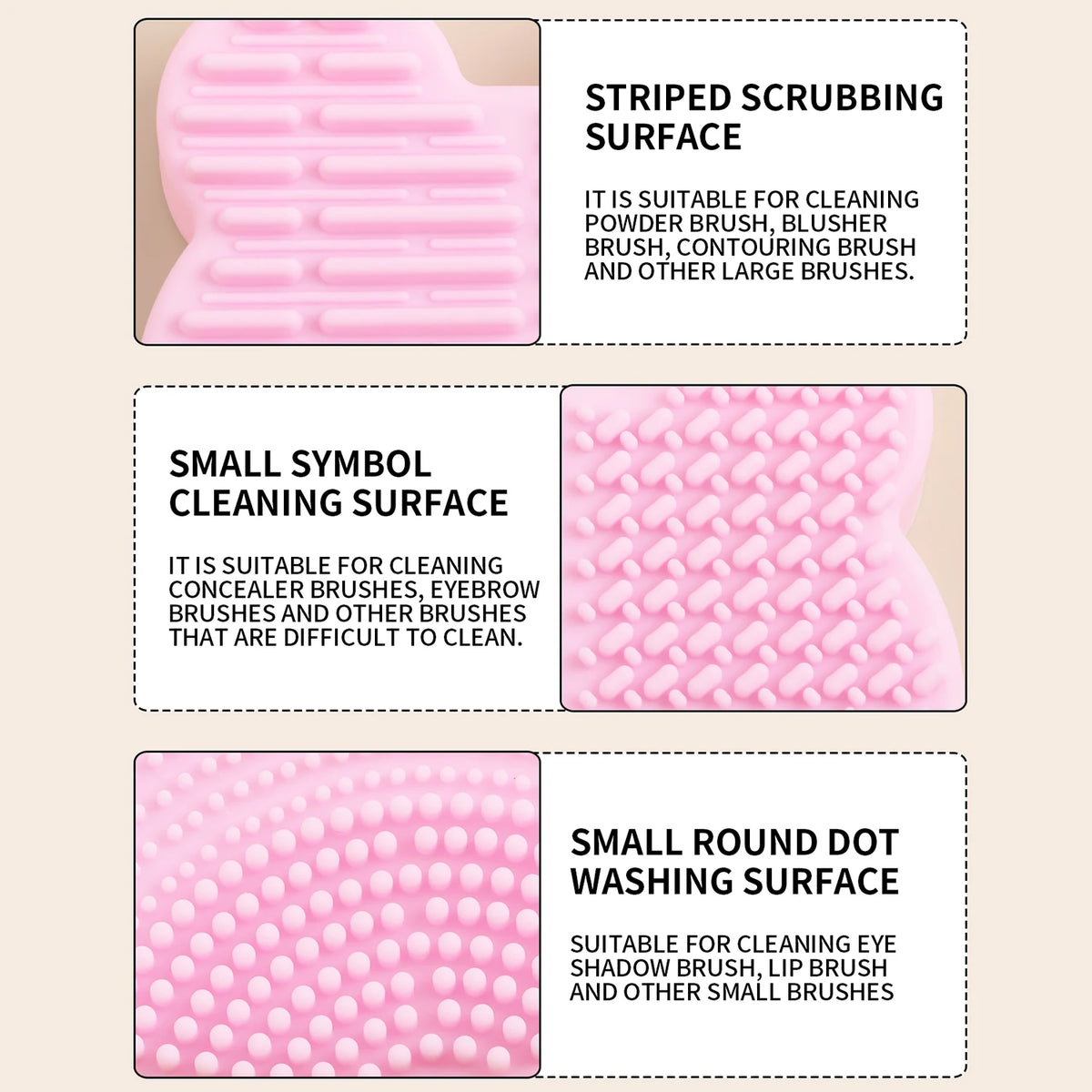 Bear-Shaped Silicone Makeup Brush Cleaner | Ronshadow Brush Cleaning Tool QXL