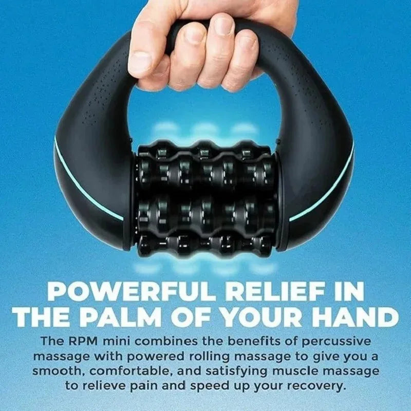 Mini Rolling Percussive Massager | 3-Speed Rechargeable Percussive Massager QXL